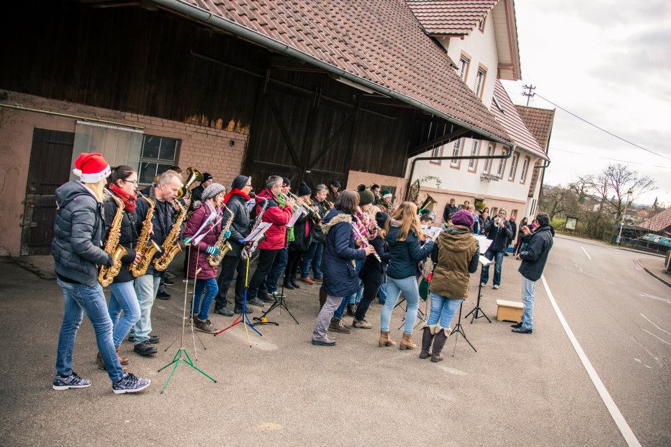 Ankündigung Weihnachtsspiel an Heilig Abend