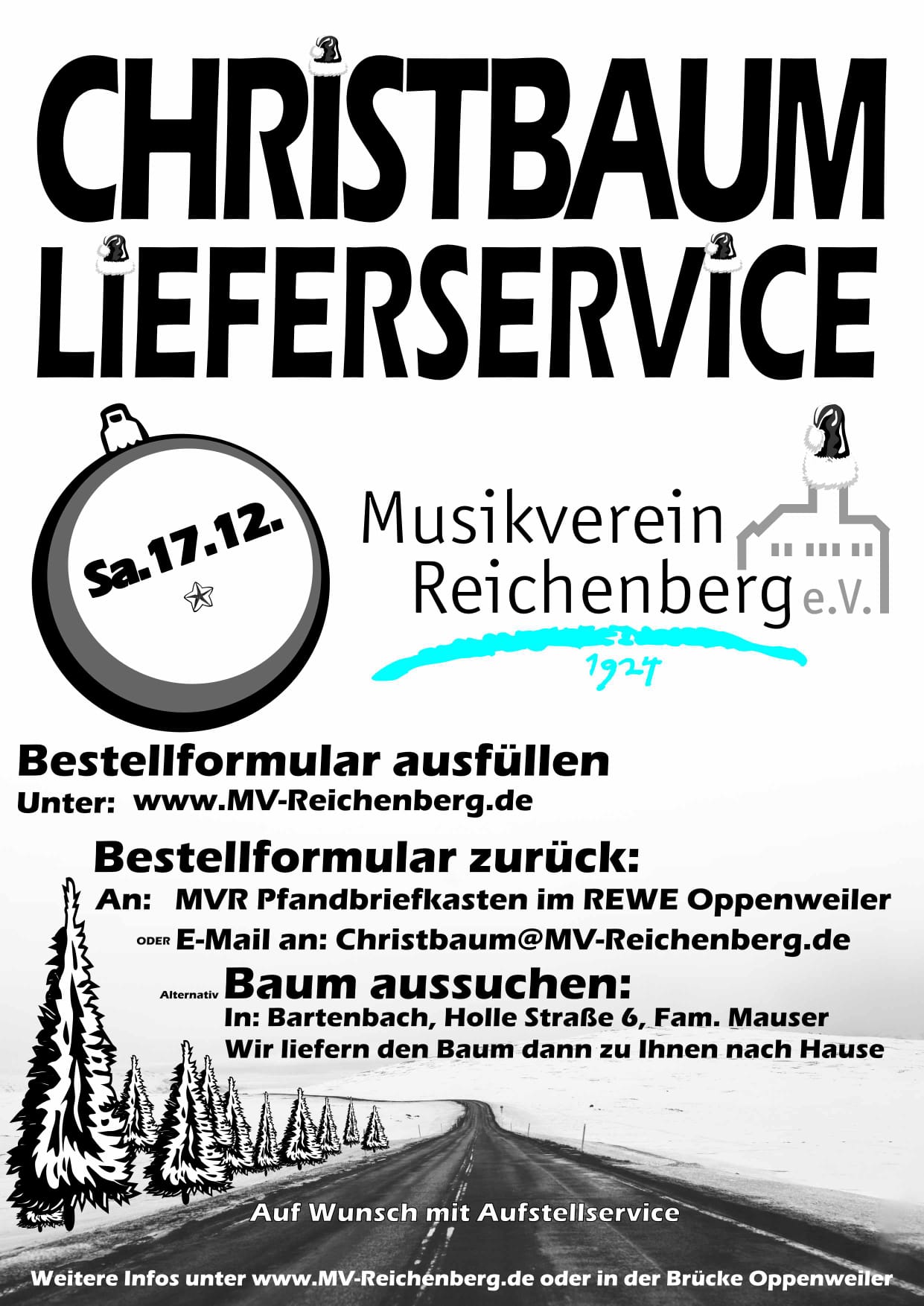 Christbaum Lieferservice